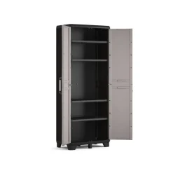 Kunststoffschrank 'Pro' 4 Böden 68 x 173 x 39 cm