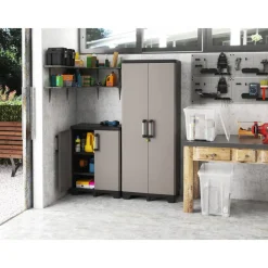 Kunststoffschrank 'Pro' 2 Böden 68 x 90 x 39 cm