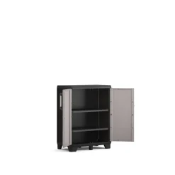 Kunststoffschrank 'Pro' 2 Böden 68 x 90 x 39 cm
