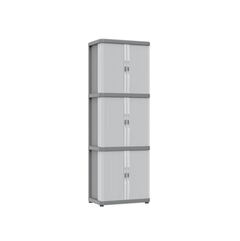 Kunststoffschrank 'Rolling Space' 59 x 170 x 36 cm
