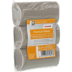 Lackwalze 'Premium' glatt 7 cm 3 Stück