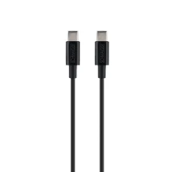 Ladekabel USB-C auf USB-C schwarz 80 cm