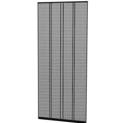 Lamellenvorhang 'Filatec' 100 x 220 cm, schwarz
