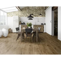 Laminat 'Galaxy WR' Clifton Eiche naturfarben wasserresistent 8 mm
