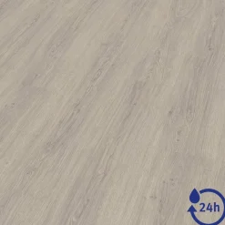 Laminat 'NatureSense Aqua' EL2028 Victoria Eiche hellgrau 8 mm