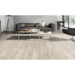 Laminat 'Neutral' Pinie weiß 8 mm