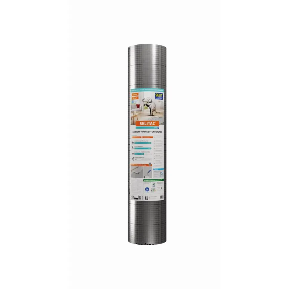 Laminat-/ Parkettunterlage 'SELITAC pro+' 2,2 mm, 1 x 10 m, 10 m²