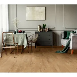 Laminat 'Sherwood Oak' eichefarben braun 8 mm