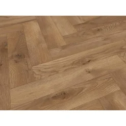 Laminat 'Ville Las Negras' Fischgrät Eiche taupe 8 mm