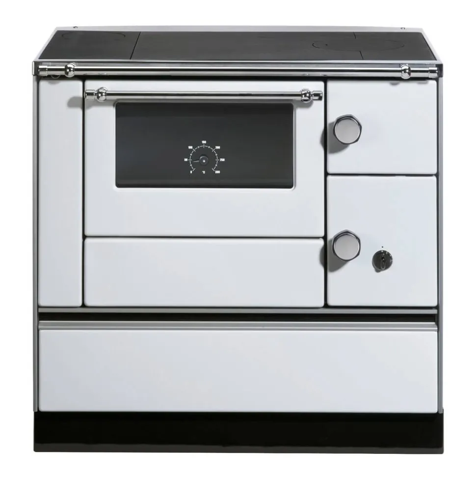 Landhausherd 'K 176A-90' links weiß 5 kW
