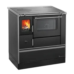 Landhausherd 'K76 90F' rechts schwarz 7,6 kW