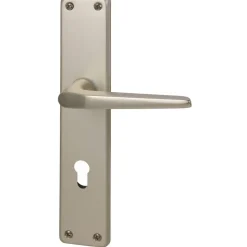 Langschildgarnitur 'Tatjana' PZ, Aluminium F2 eloxiert
