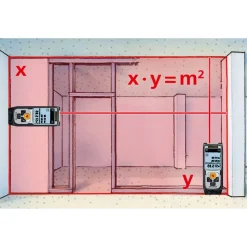 Laser-Entfernungsmesser 'LaserRange-Master i5' mit Tasche