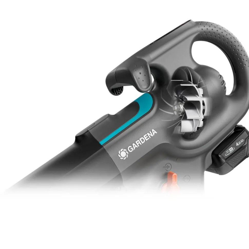 Laubsauger/-bläser 'PowerJetCollect' mit Akku und Ladegerät