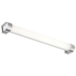 LED Bad-Wandleuchte - chromfarben - 8W