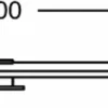 LED Spiegelleuchte - chromfarben - 6W