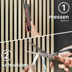 LED Stripe Ergänzungs-Set 'Pimp your Panel' on/off 500 lm 3000 K 2,6 m 230V geeignet für Akustikpaneele