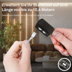 LED Stripe Ergänzungs-Set 'Pimp your Panel' on/off 500 lm 3000 K 2,6 m 230V geeignet für Akustikpaneele