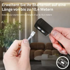 LED Stripe Ergänzungs-Set 'Pimp your Panel' 500 lm 3000 K CCT einstellbares weiß 2,6 m 230V geeignet für Akustikpaneele