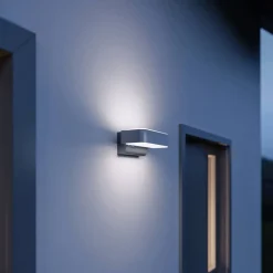 LED-Außenleuchte 'L 810 SC' mit Sensor anthrazit 679 lm