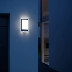 LED-Außenleuchte 'L 240 S' mit Bewegungsmelder anthrazit 946 lm