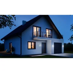 LED-Außenleuchte 'L 240 S' mit Bewegungsmelder anthrazit 946 lm