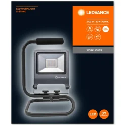 LED-Baustrahler 'Worklights' grau 2700 lm IP 65