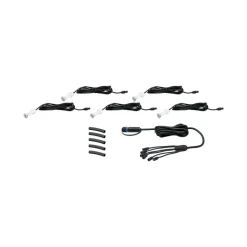 LED-Beleuchtung 'Plug & Shine MicroPen II'-Set silbern