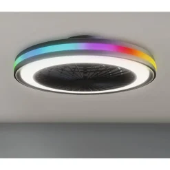 LED-Deckenleuchte 'Palmero' mit Ventilator Ø 47 cm 40 W