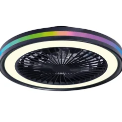 LED-Deckenleuchte 'Palmero' mit Ventilator Ø 47 cm 40 W