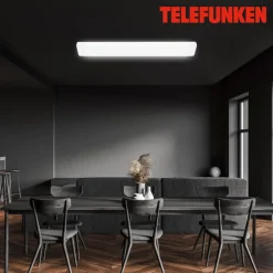 LED-Deckenleuchte 'POEL' weiß 35 W 91,5 x 13 x 2,5 cm