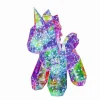 LED-Dekofigur Einhorn 30 cm