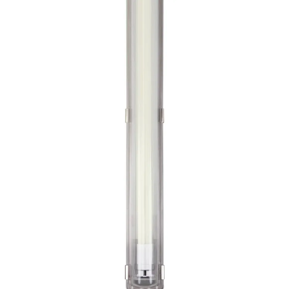 LED-Feuchtraumleuchte grau 9 W 990 lm G13 4000 K IP 65