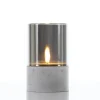 LED-Kerze 'Gracia' mittel 8,5 x 8,5 x 13 cm