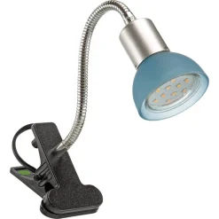 LED-Klemmleuchte blau 3 W