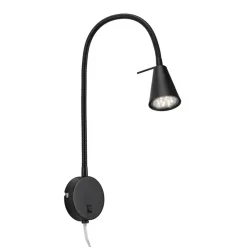 LED-Leseleuchte 'Tusa' schwarz 45 x 8 x 20,5 cm 400 lm