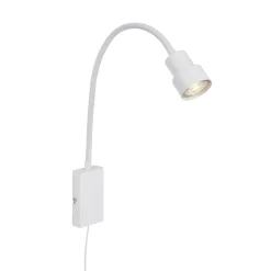 LED-Leseleuchte 'Tusi' weiß 57,7 x 11,5 x 6 cm 400 lm, mit Touchfunktion