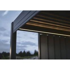 LED-Lichtband für Pergola 4,5x3,5/5x3/5x3,5/5,5x3m, warmweiß 820 cm