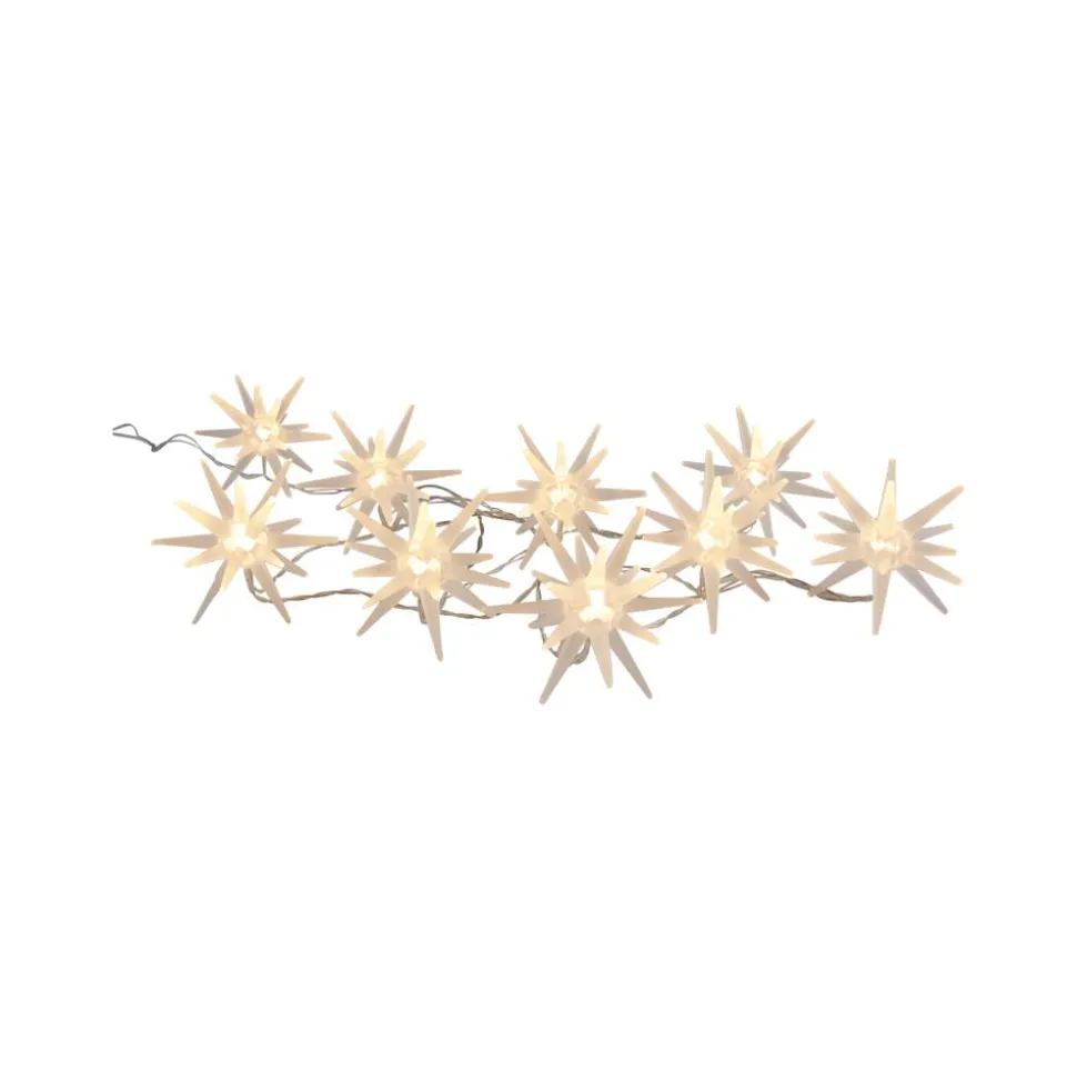 LED-Lichterkette 'Sterne' 10 LEDs batteriebetrieben 135 cm