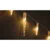 LED-Lichtervorhang Eiszapfen 32 LEDs warmweiß 470 cm