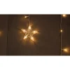 LED-Lichtervorhang 'Stern' 84 LEDs warmweiß 120 cm