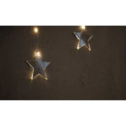 LED-Lichtervorhang 'Stern' 52 LEDs warmweiß 150 cm