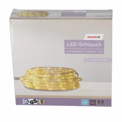 LED-Lichtschlauch warmweiß 10 m
