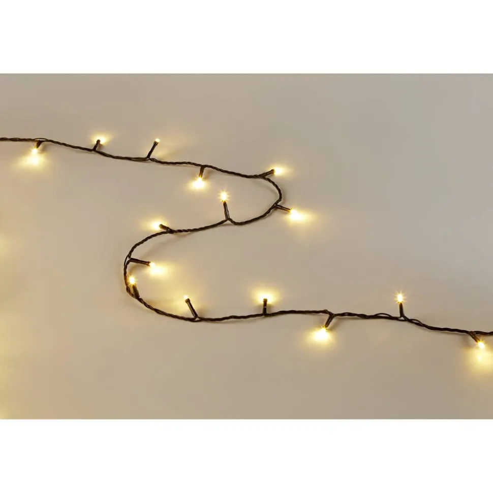 LED-Mini-Lichterkette 240 LEDs warmweiß 1670 cm