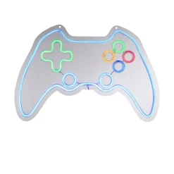 LED-Neon-Bild 'Gamer' mehrfarbig 60 x 40 x 1,5 cm