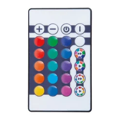 LED-Neon-Streifen 16 Farben 5 m, Fernbedienung