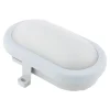 LED-Ovalarmatur 230 V grau