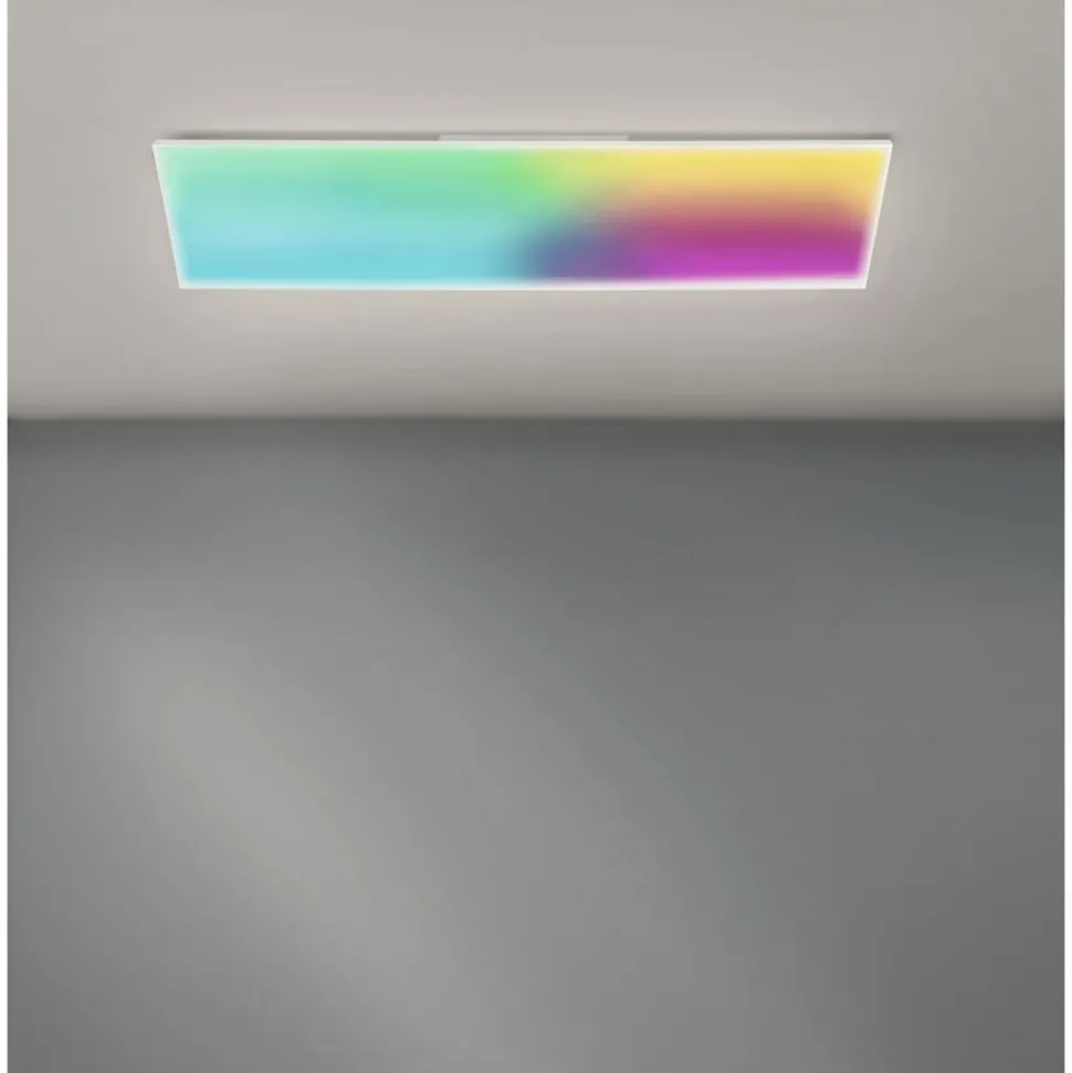 LED-Panelleuchte 'Lena' weiß 40 W 4900 lm 120 x 30 cm