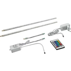 LED-Profilschienen Farbwechsel 8,5 W 15 LEDs 2 Stück