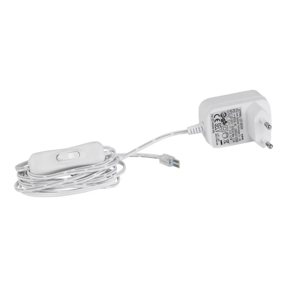LED-Profilschienen weiß 4 Stück à 40 cm